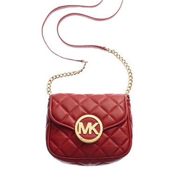 Michael Kors Quilted Leather Fulton Crossbody Bag - Picture 5 of 8